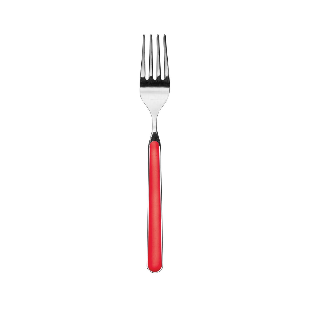 Table Fork Red