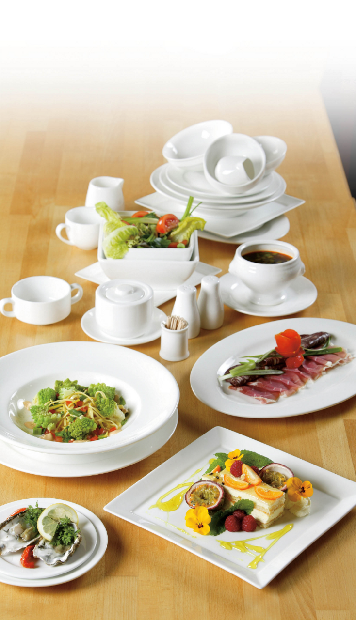 Palmer Schaal Royal Ivory 12 x 12 cm 25 cl Porselein Offwhite