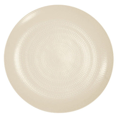 Round Presentation plate coupe 12" ? - Kaolin 12" 7/16