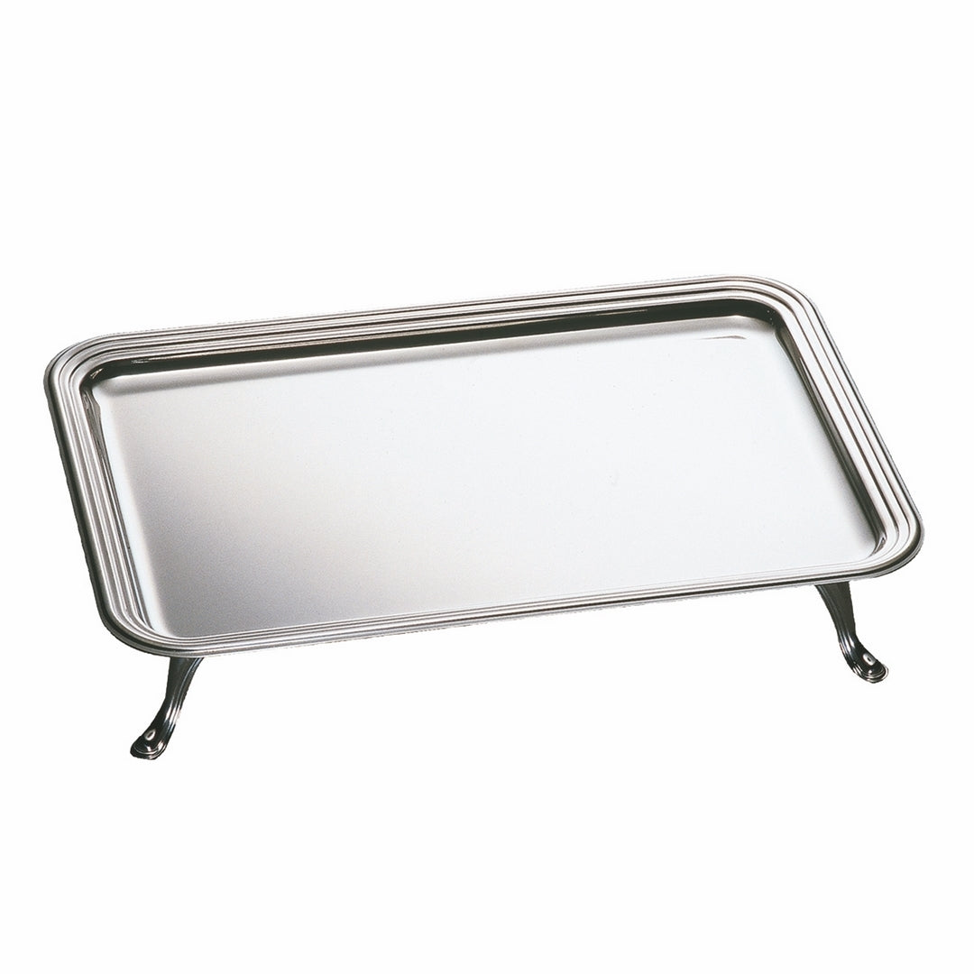 Footed Rectangular Tray; L: 15-3/4" W: 10-5/8"