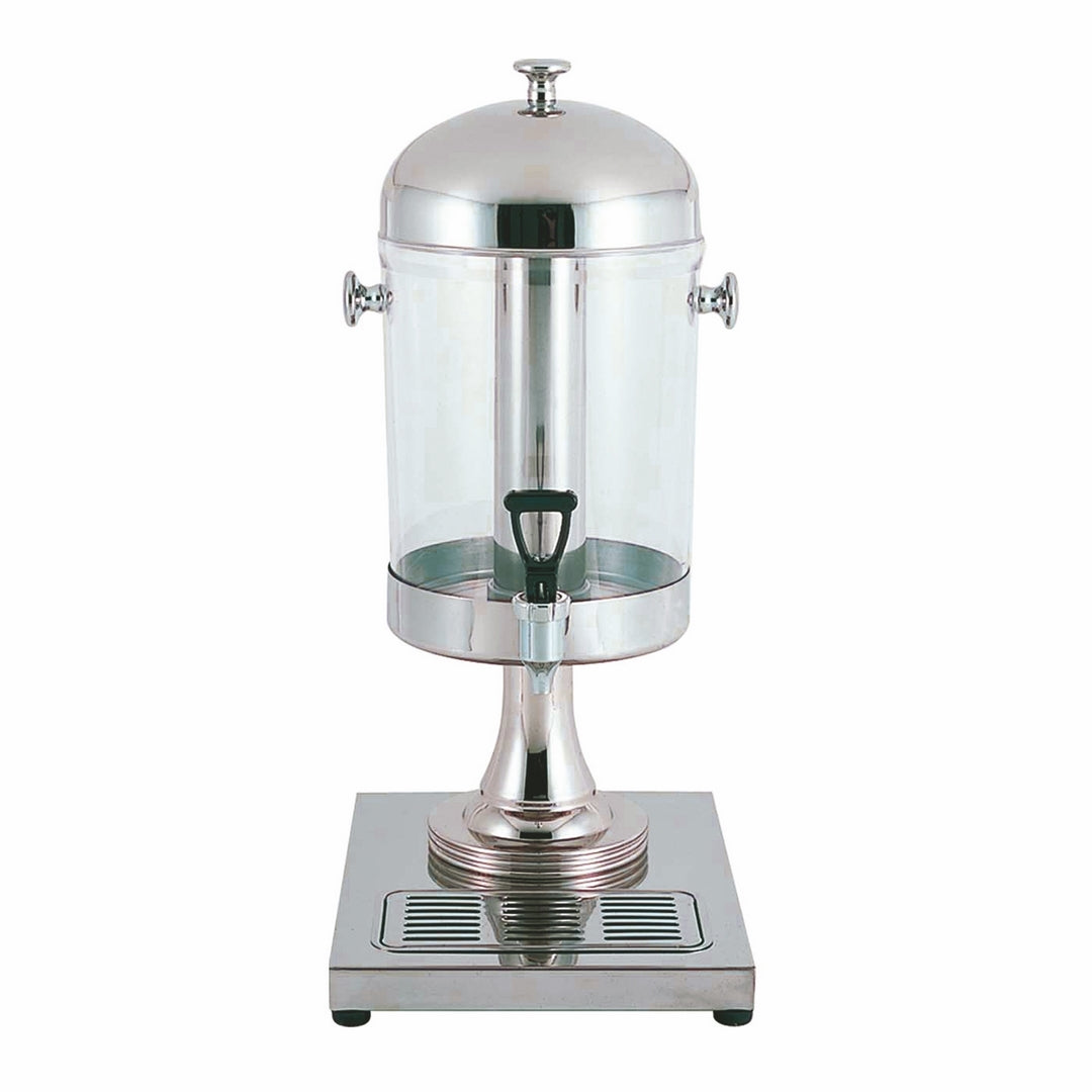 Juice Dispenser; H: 22-7/8" Base: 10-1/4" X 13-3/4" 7 Quarts