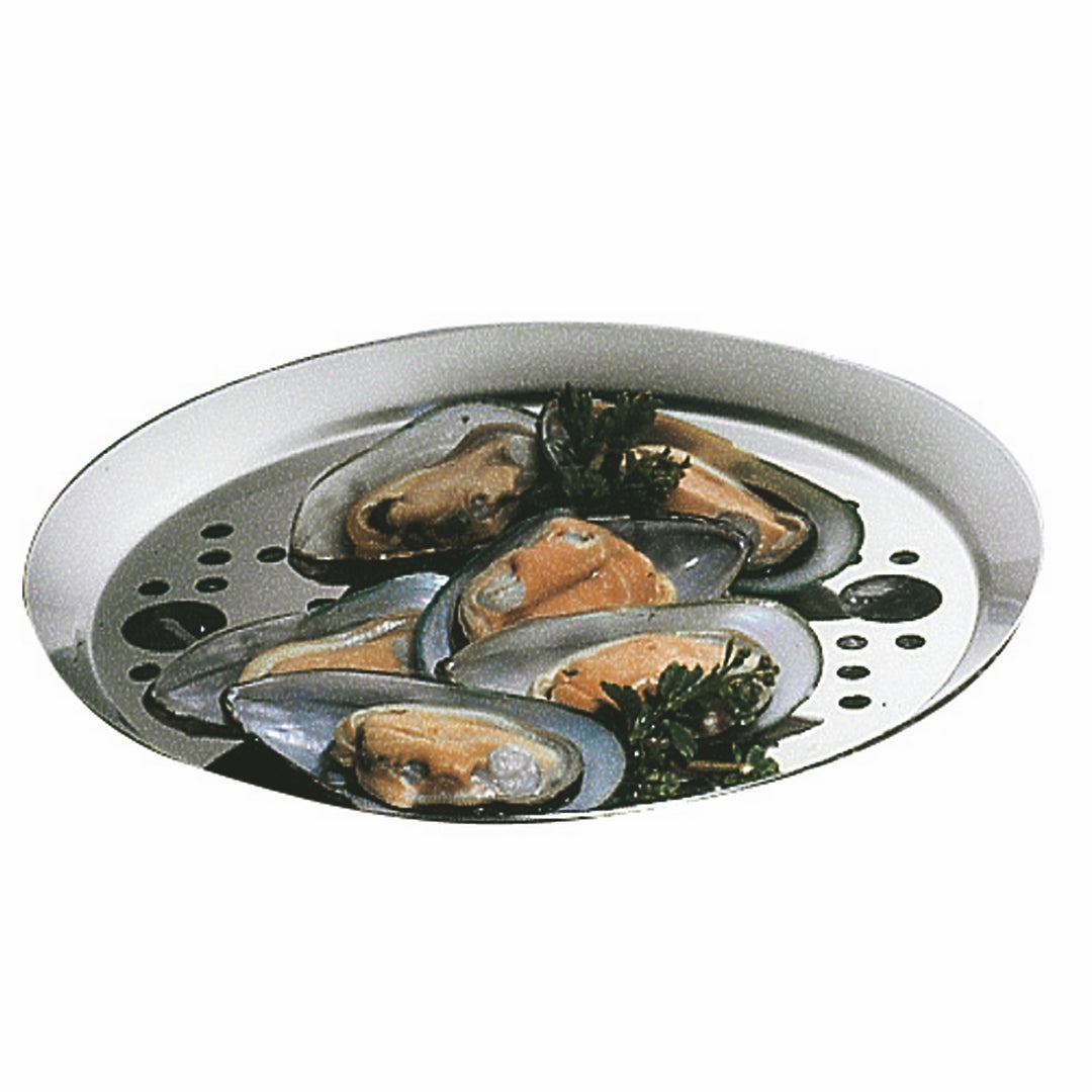 Grill For Round Individual Seafood Presentation ; D: 8-5/8" C: 50-3/4 Oz.