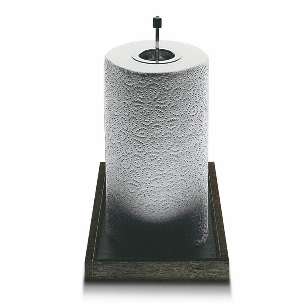 Wenge Finish Paper Towel Holder; L: 7-7/8" W: 7-7/8" H: 11-1/2" Wenge'