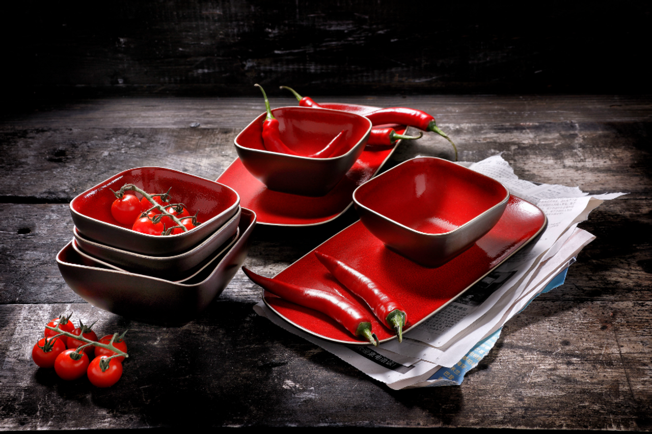 Palmer Schaal Lava 29.5 x 14.5 cm 1.5 liter Stoneware Bruin