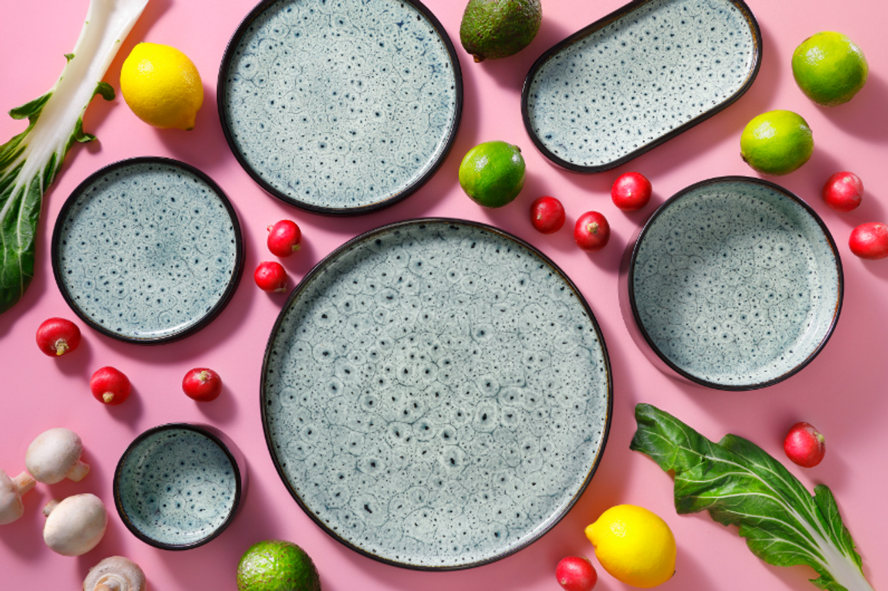 Palmer Bord Coco 19 cm Porselein Blauw