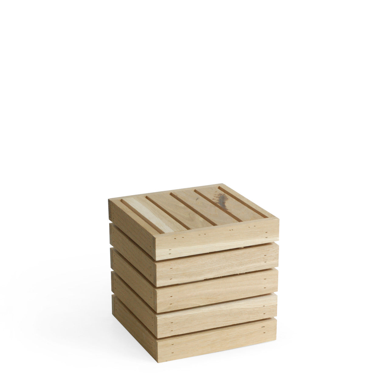 Rustic Large Oak Box Riser