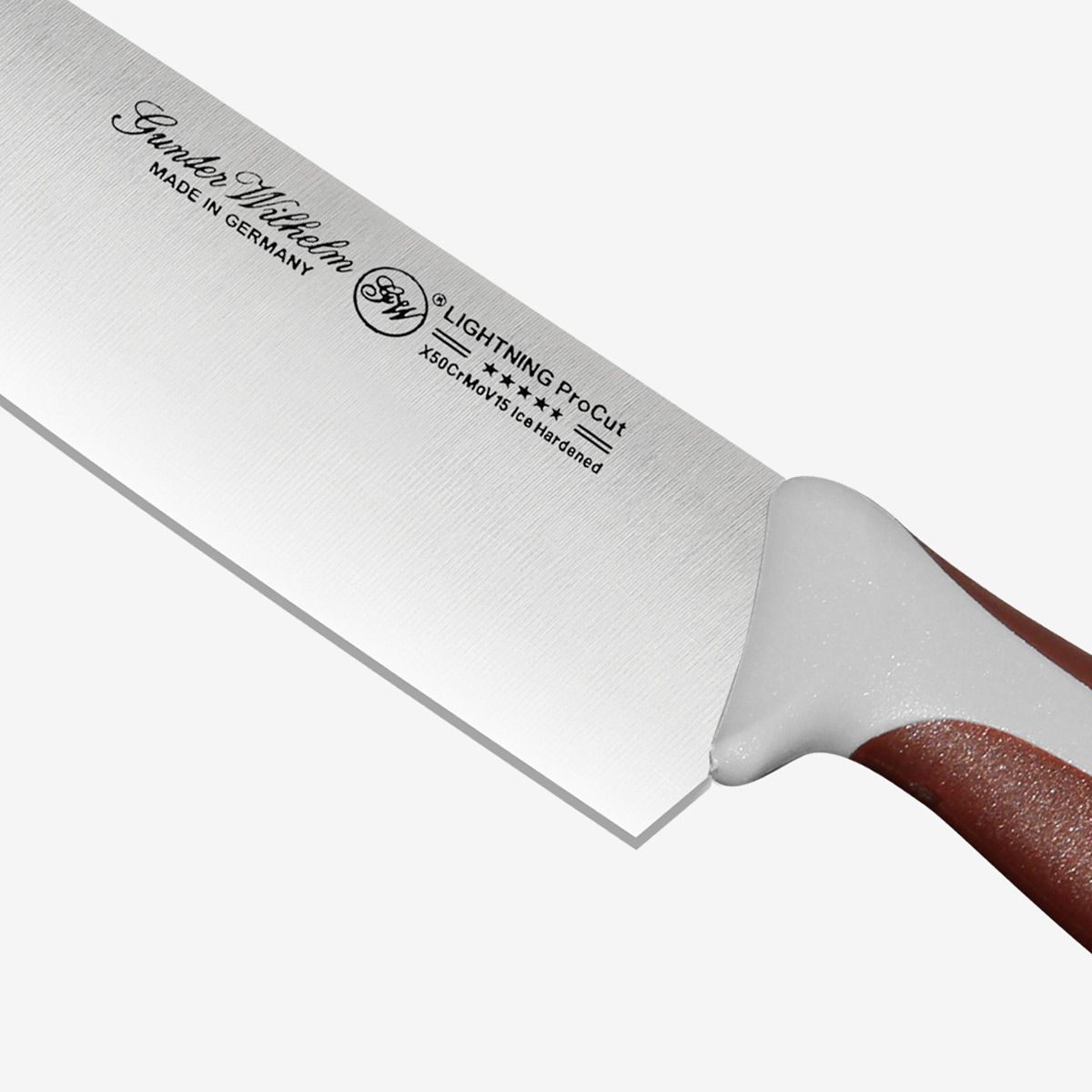 Gunter Wilhelm Thunder Chef Knife, 10 Inch | Brown and Grey ABS Handle SKU: 10-105-0110