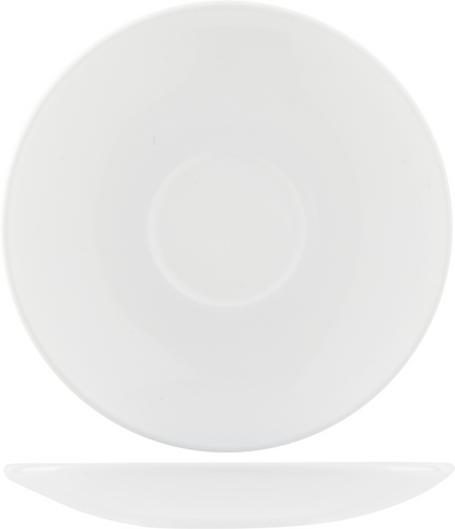 Arcoroc plate Restaurant Wit 15.5 cm Hard Glass White