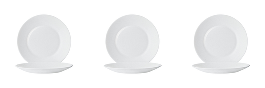 arcoroc-bord-diep-restaurant-wit-22-5-cm-wit-hardglas-6-stuks_