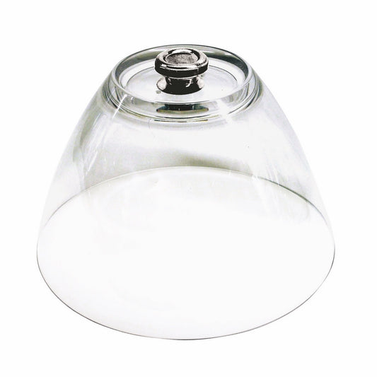 Transparent Cloche;  D: 11"
