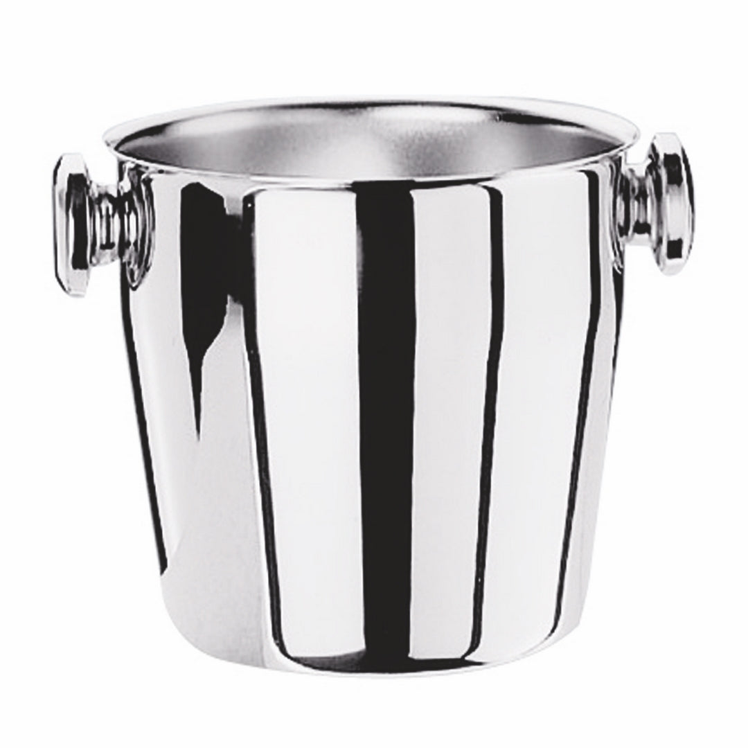 Ice Bucket With Knobs H: 5-1/8" D: 5-3/8" 50-3/4 Oz