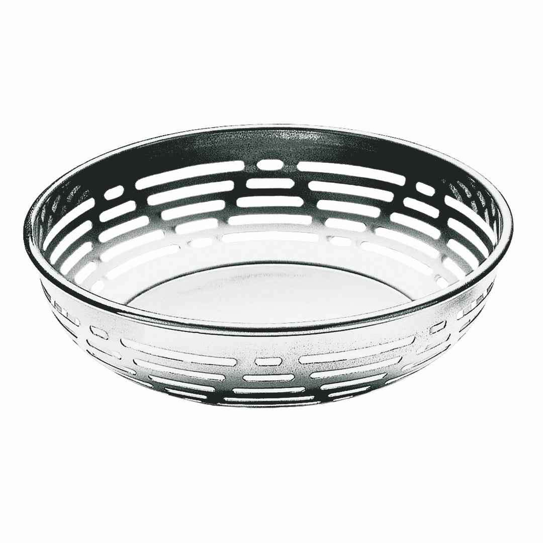 Fretworked Basket;  D: 8-5/8" C: 50-3/4 Oz.