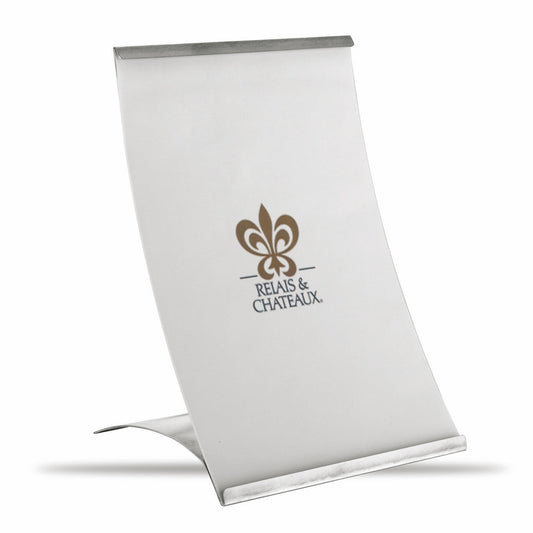 Menu Holder H: 11-3/4", 8-5/8" X 5-3/8"