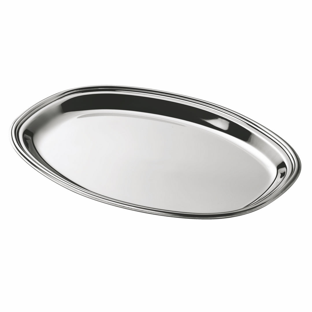 Oval Tray,  L: 12-1/8" W: 8-3/4"