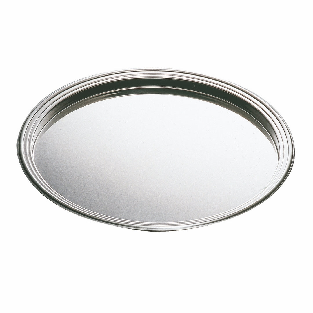 Round Tray;  D: 13-3/4"