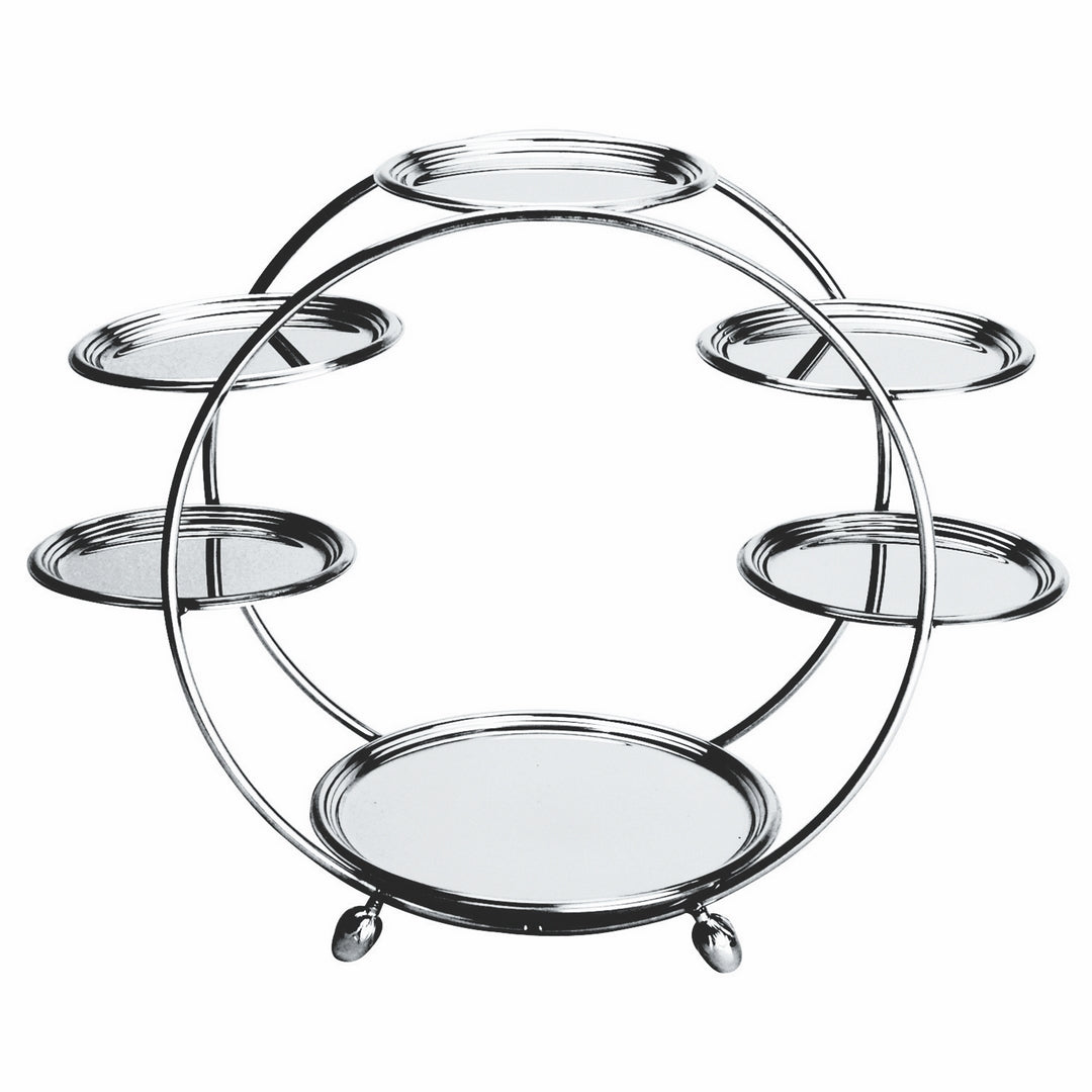 Presentoire;  A D: 7-1/2" (X5) + B D: 10-5/8" (X 1)