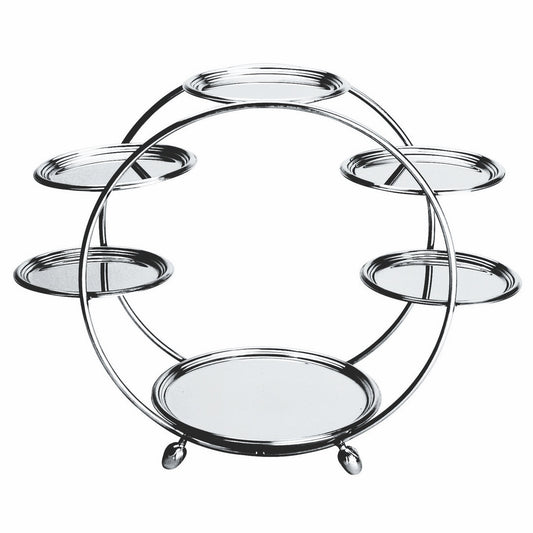 Presentoire;  A D: 7-1/2" (X5) + B D: 10-5/8" (X 1)