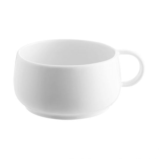 Coffee / Tea Cup 8 1/2 oz - stackable - White  