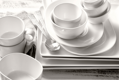 Maastricht Porselein Bowl Lux 051 8.5 cm 18 cl Offwhite