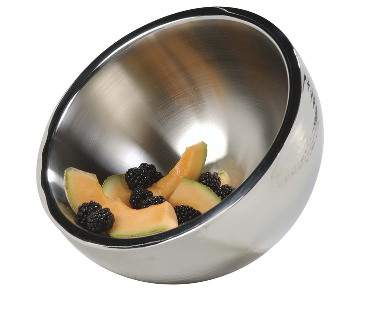 carlisle-serveerschaal-stylish-25-cm-3-7-l-zilver-roestvrijstaal-1-stuk_