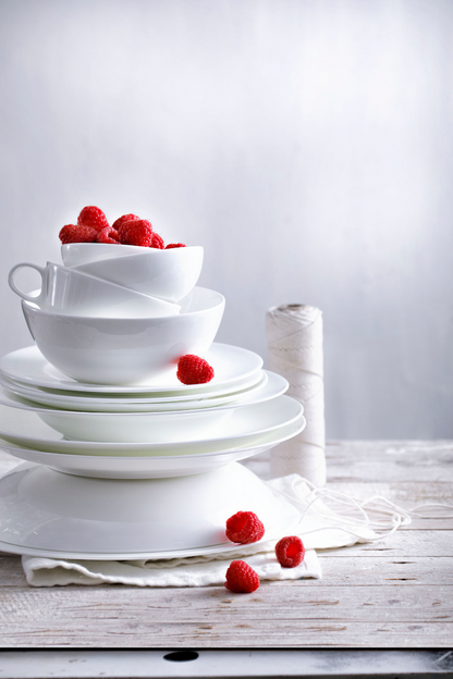 Maastricht Porselein Schaal Blanc De Blancs 8 cm 5 cl Wit