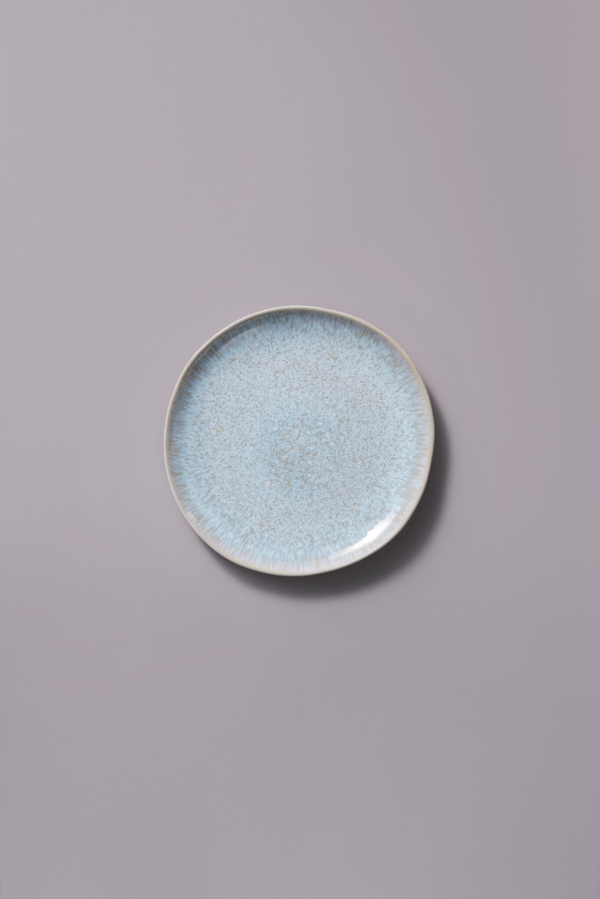 Palmer plate Light Blue Sea 22.5 cm Stoneware Blue
