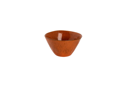 palmer-schaal-rustique-15-cm-70-cl-oranje-stoneware-1-stuk_