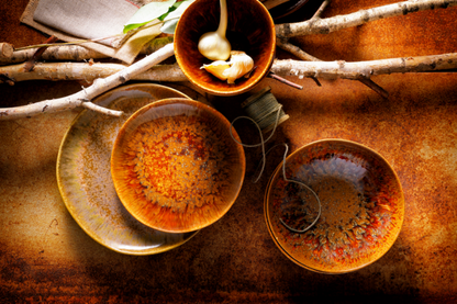 Palmer Schaal Forest Rustique 15 cm 70 cl Stoneware Bruin