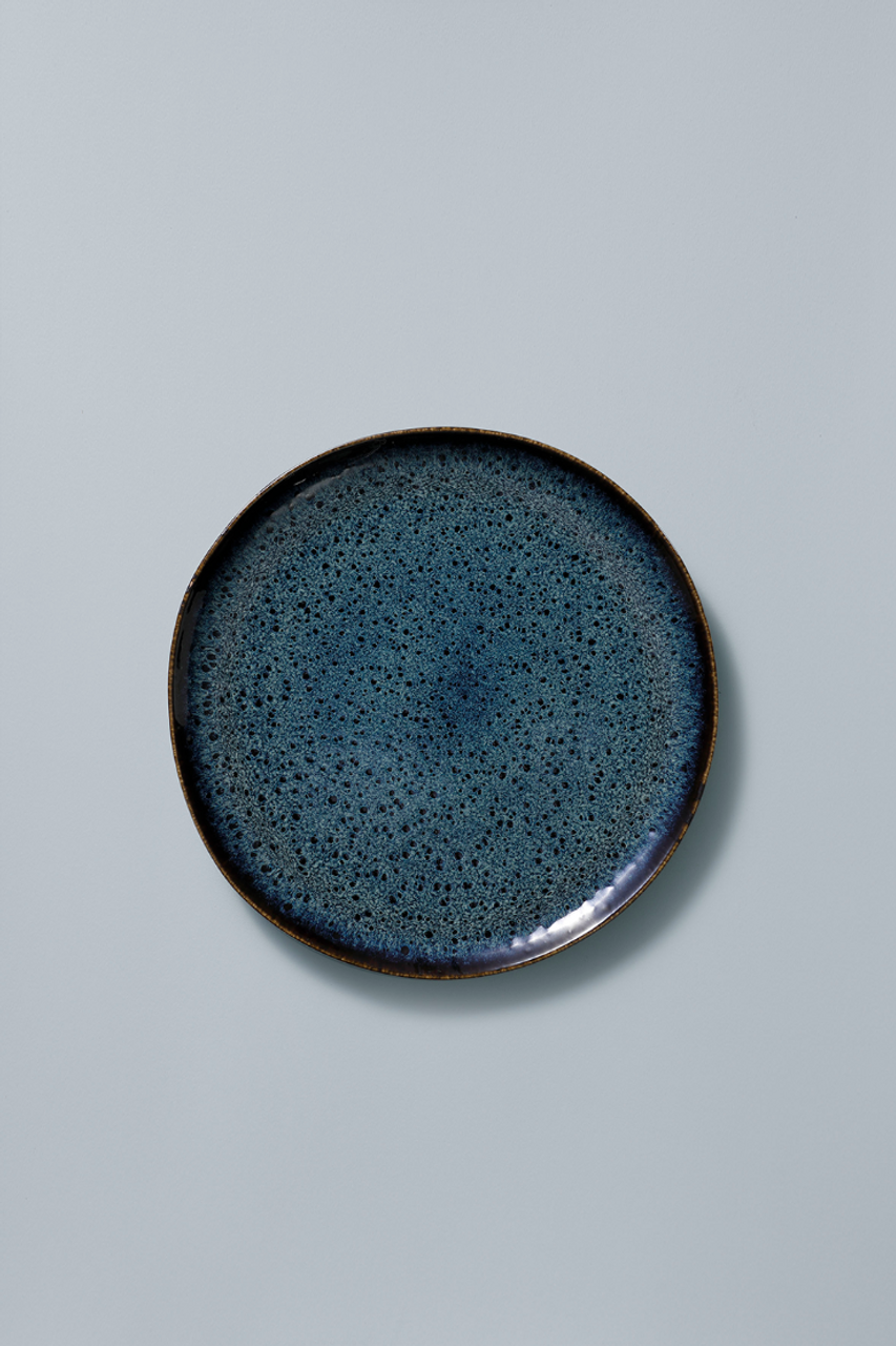 Palmer plate Eccentric 28 cm Stoneware Blue