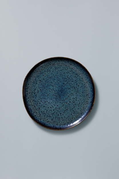 Palmer plate Eccentric 28 cm Stoneware Blue