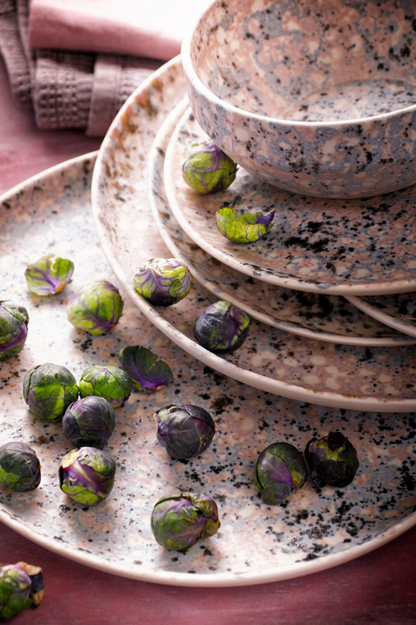 Palmer Schaal Confetti 14 cm 80 cl Stoneware Roze