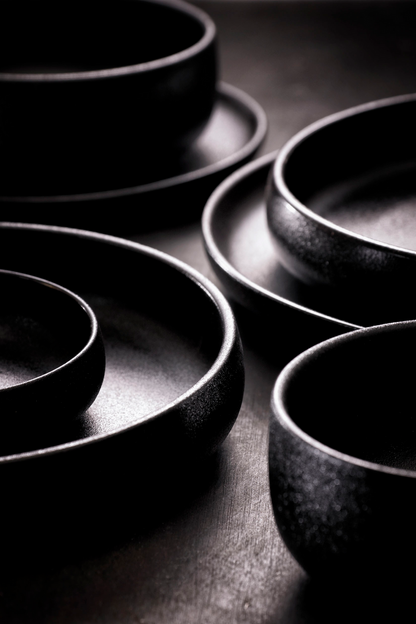 Maastricht Porselein Bord Universe 19 cm Zwart