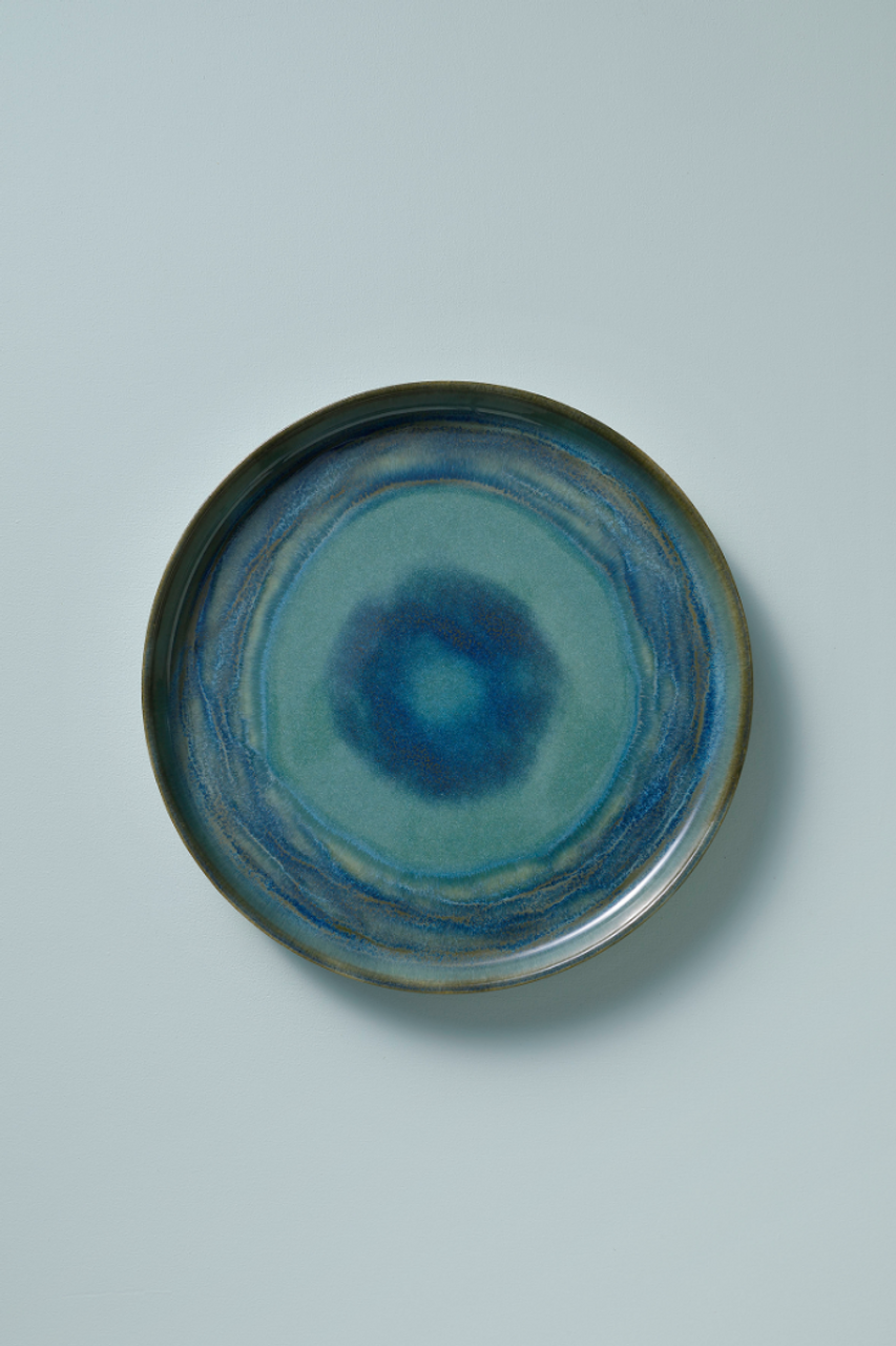 Palmer Bord Miami 28 cm Stoneware Groen