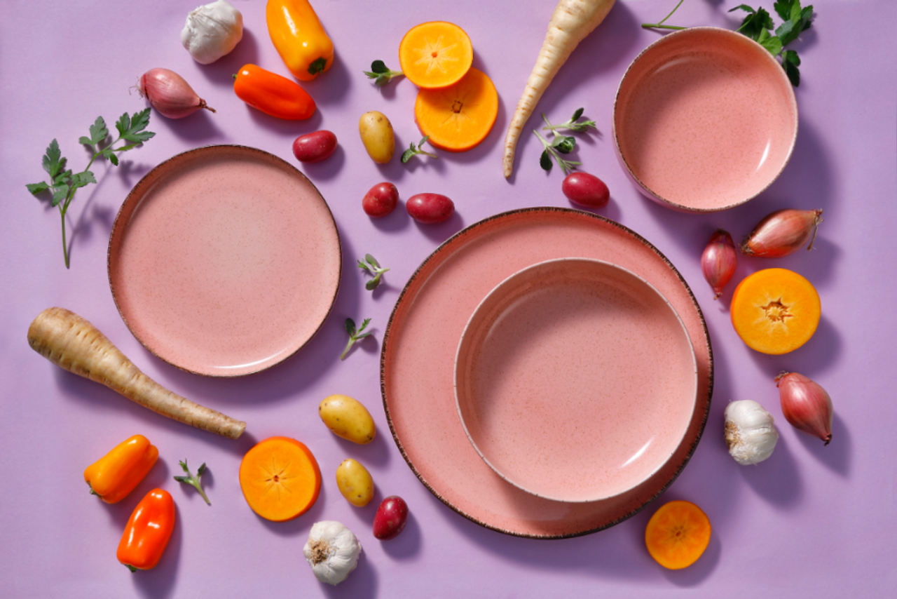 Palmer Schaal Antigo 15 cm 47 cl Porselein Roze