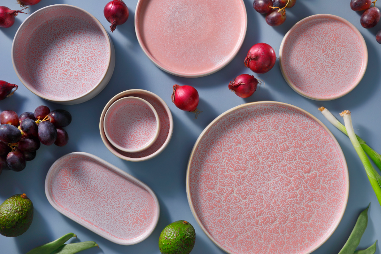 Palmer plate Coco 14.5 cm Porcelain Pink