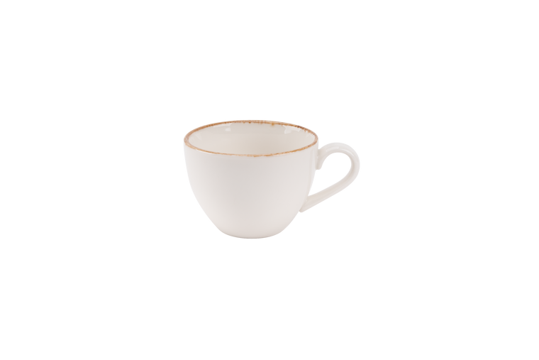 by-bone-cappuccinokop-helix-gleam-22-cl-creme-bruin-porselein_