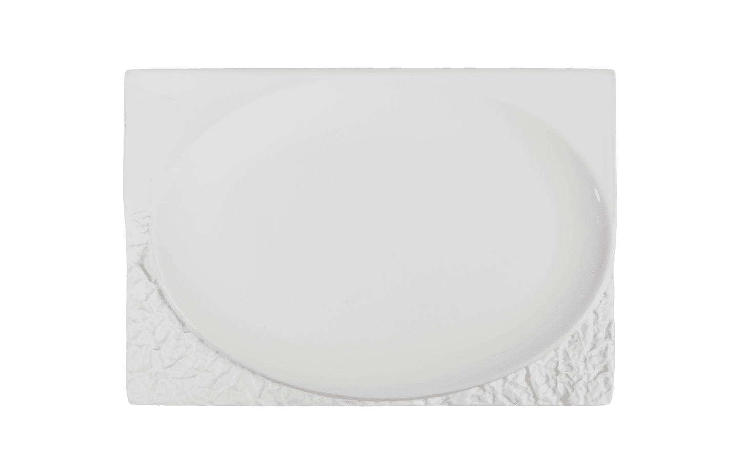 Rectangular Oval Plate 067 0016 10 5/8 x 7 in (27 x 18 cm)