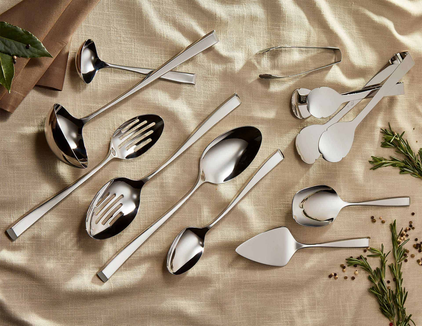 Corby Hall Tongs Serving Tongs | Mirror Finish: KS0044